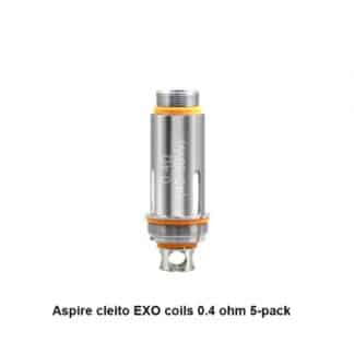 Aspire cleito EXO coils 0.4 ohm 5-pack