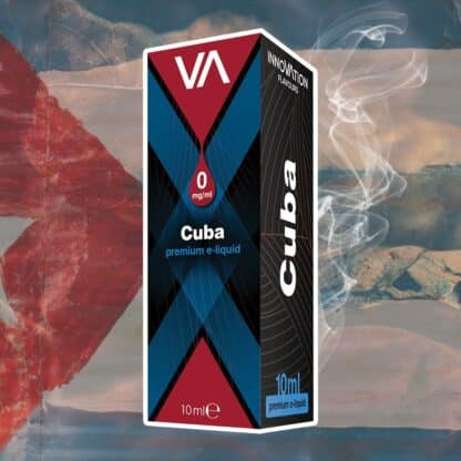 Innovation Flavours Cuba e-juice flag background