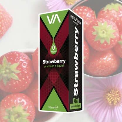 Innovation Flavours Strawberry e-juice black red and green
