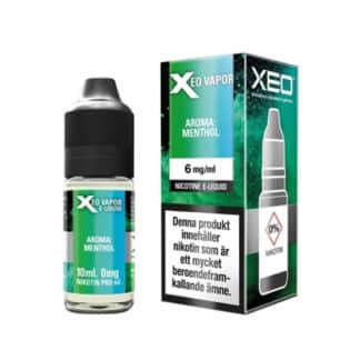 Xeo xtreme vapor e-liquid fresh menthol 10 ml bottle